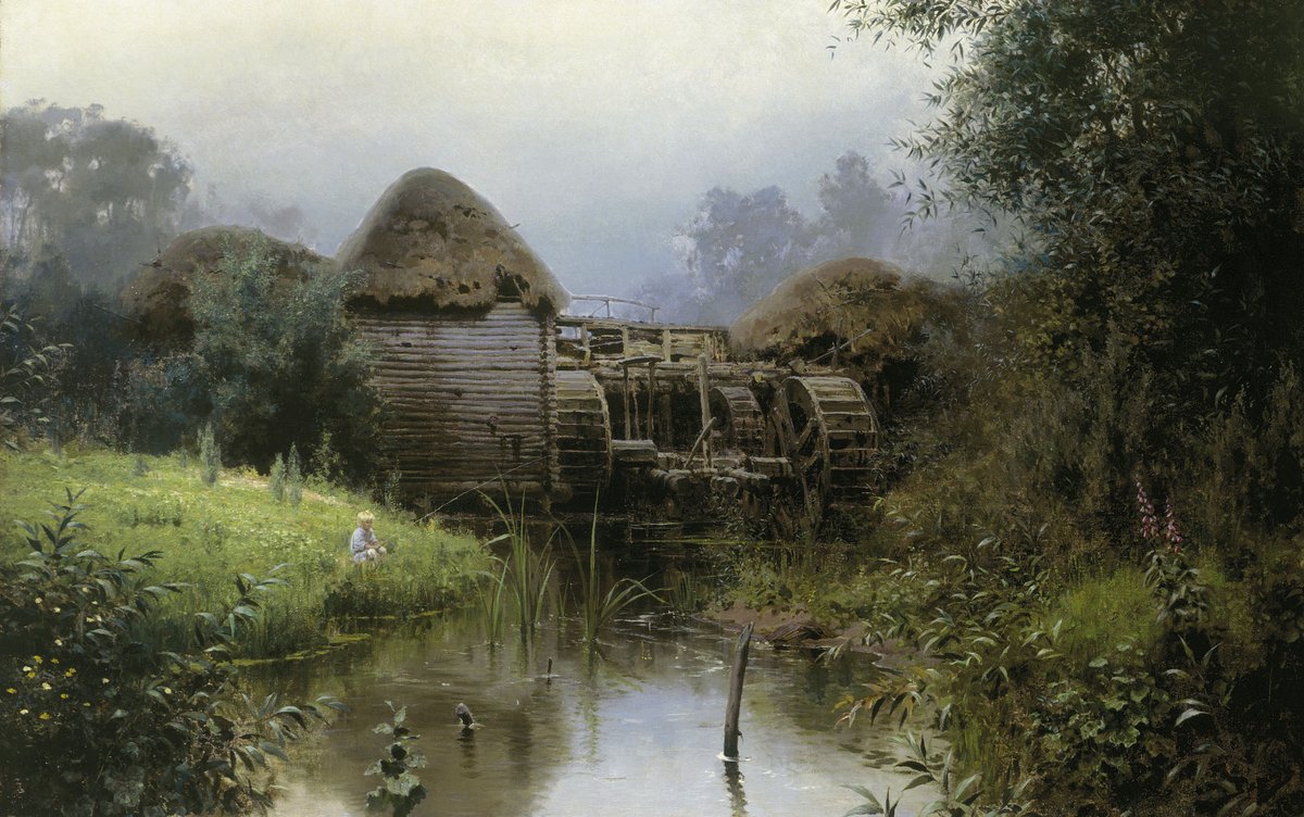 artistpolenov's tweet photo. Old mill, 1880 #polenov #vasilypolenov https://t.co/ufdjxBxXDu https://t.co/vkRVs3FA2Z