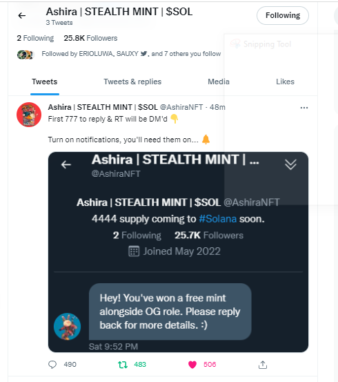lahcen_d's tweet photo. @AshiraNFT i sent the proof for the third time !!!!! https://t.co/YoTzqAjXFv