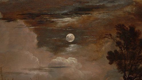 HistofArt's tweet photo. — the moon in paintings https://t.co/5G4QdV8CLp