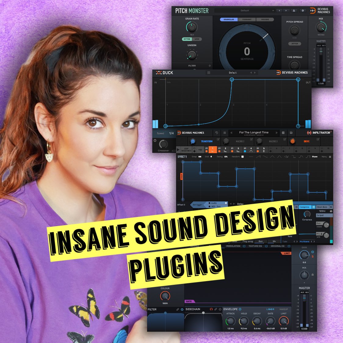 Rachel K Collier (@rachelkcollier) on Twitter photo Love these 4 FX plugins by <a href="/deviousmachines/">deviousmachines</a> 💜 I sampled the streets of Berlin 🇩🇪 and made a beat! Watch how I did it in my latest YT upload youtu.be/B1Ze8ETVBW4 Love these 4 FX plugins by <a href="/deviousmachines/">deviousmachines</a> 💜 I sampled the streets of Berlin 🇩🇪 and made a beat! Watch how I did it in my latest YT upload youtu.be/B1Ze8ETVBW4