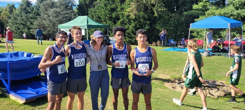 Magruder Cross Country finishes 4th place at the 48th annual Georgetown Prep Classic. Great job boys!
