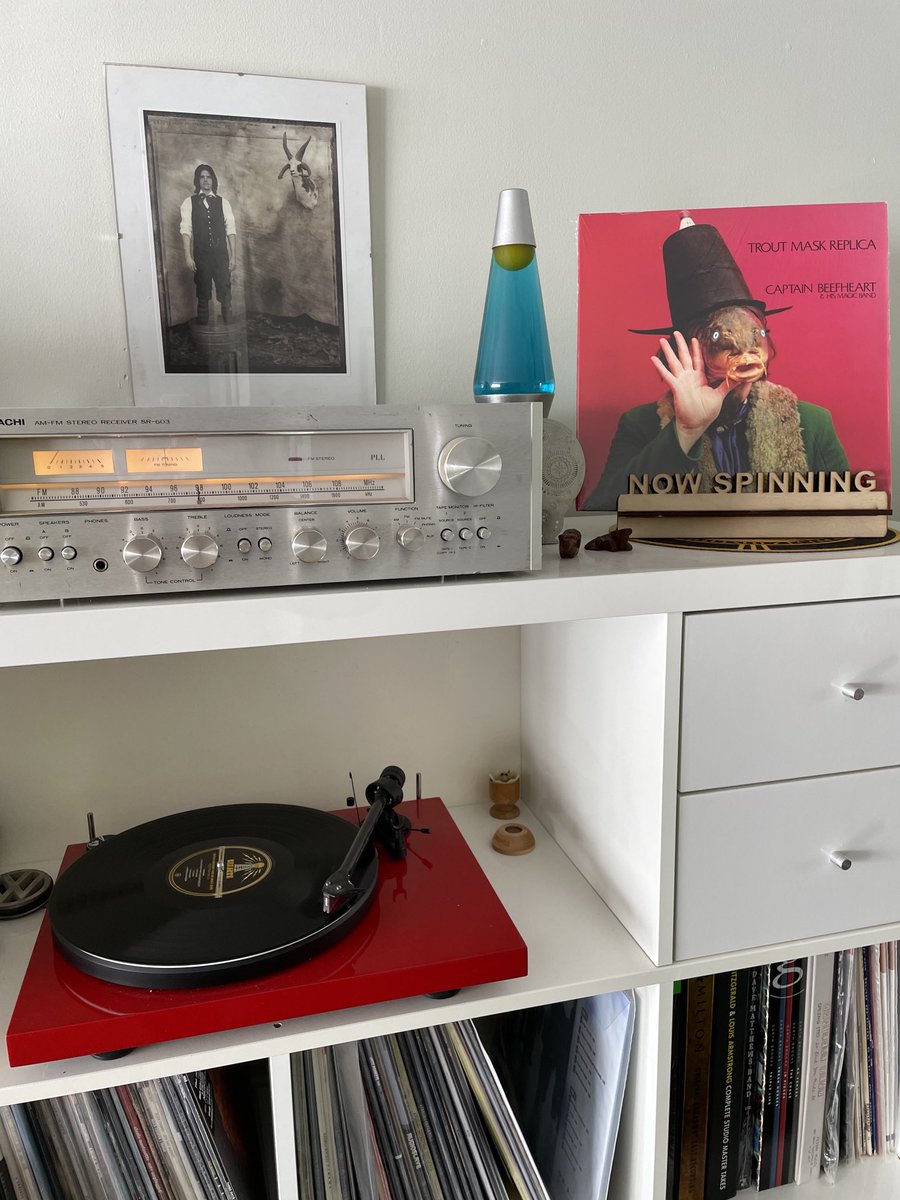 When you’re in the mood for something different #nowspinning #vinylrecords #CaptainBeefheart