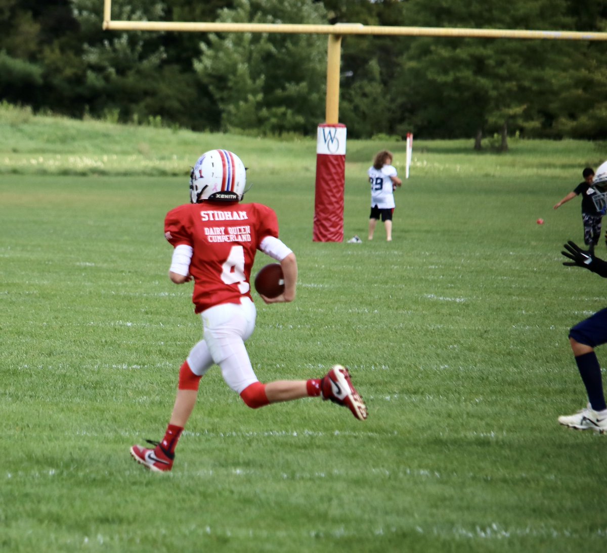 awstidham's tweet photo. Playoff time in the NPCFL. Season comes to end, but many hard fought lessons learned along the way. #BoysOfFall #NPCFL @DreamMakersShep https://t.co/OtMyYuycu0
