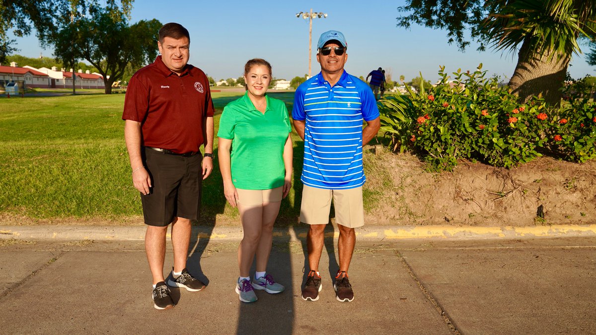 CityOfMissionTX's tweet photo. Ten teams, including police, sanitation and civil service faced off in the 1st Annual City of Mission Employee Golf Tournament at our Shary Municipal Golf Course. Everyone had a great time on the links! #OurMission #FitMission https://t.co/1bOgfHxcME