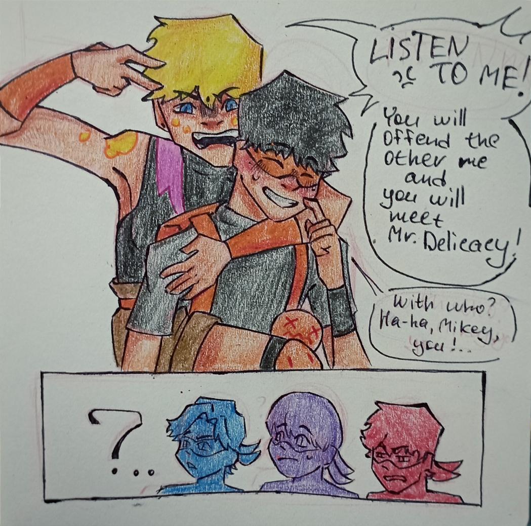 #rottmnt #tmnt12

Don't hurt him!! 😡 Mikey watching you!!