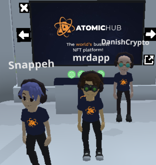 Hanging out in the <a href="/AtomicHub/">AtomicHub</a> booth with the guys at <a href="/dygycon/">DYGYCON</a> #AHD11

@BihutN <a href="/DanishCryptoDK/">𝐃𝐚𝐧𝐢𝐬𝐡𝐂𝐫𝐲𝐩𝐭𝐨.ton</a>