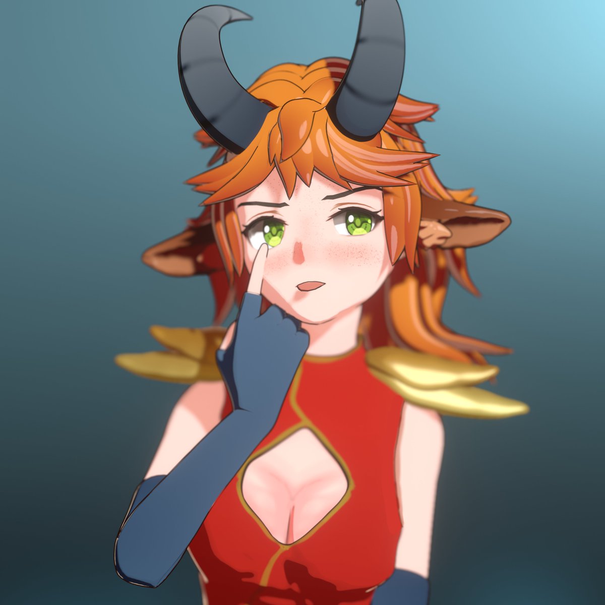 Zado_sad's tweet photo. Art trade with 
@Emisart55 

#arttrade #Blender3d https://t.co/lnlcBGfgFz
