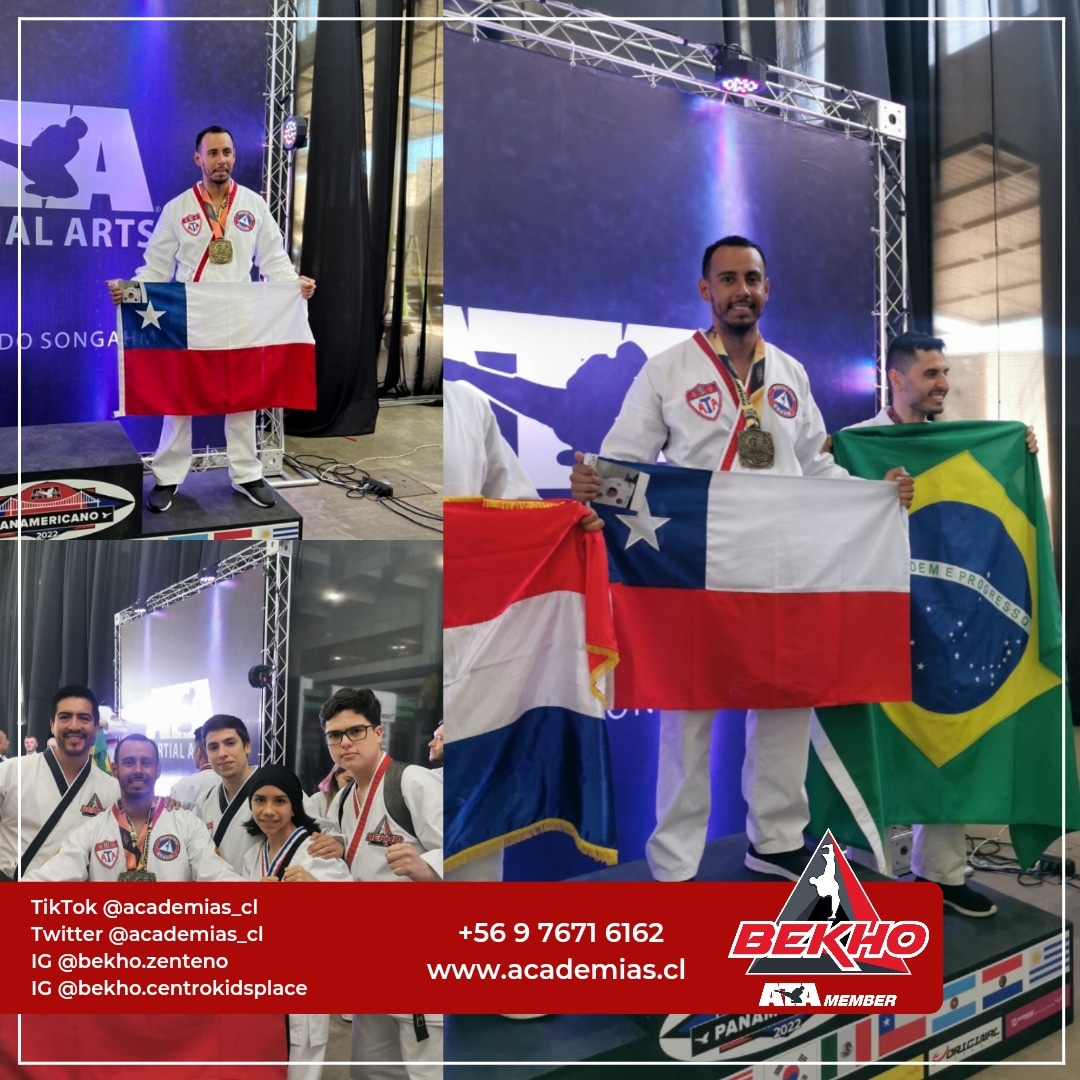 academiascl's tweet photo. Felicitaciones a nuestro alumno Roberto por representarnos en el Torneo Panamericano de #Taekwondo ATA en Florianópolis-Brasil.

Felicidades por su 1er Lugar en Fórmula y 3er Lugar en Sparring Tradicional.

#atamartialarts #atabekho #bekhomartialarts #artesmarciales #deporte https://t.co/9wPg5LkD7h