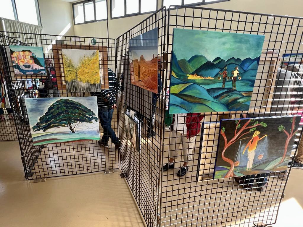 JulienDive's tweet photo. Depuis 2018, avec ma suppléante Marie-Laurence Maître nous portons le projet de démocratiser l’accès à la culture en milieu rural. Aujourd’hui, nous inaugurions « L’art à la campagne » dans le village de #Remaucourt.
#Circo0202 https://t.co/BfBplufgf6