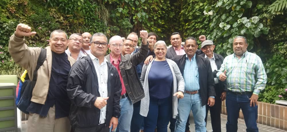#24Sept Representantes de centrales sindicales UNETE,  CODESA Y CUTV participando en taller de formación organizado por comisión de la OIT, los días 23 y 24 en la ciudad de Caracas.