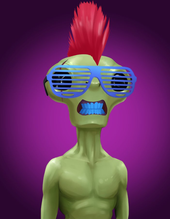 Celostrial #1578 sold for 69 $CELO on 
<a href="/CyberboxArt/">CyberBox</a>

The Blue Punk #Celostrial 🤘
Naked with the mohawk, and blue teeth

Public mint is still live, don't miss out on minting your  own #Celostrials

👽Follow and join our Twitter and Discord for announcements🛸

#NFT #NFTCommmunity