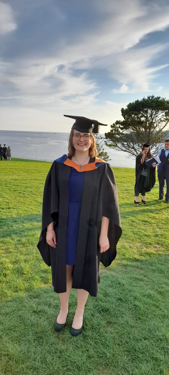 ghlmarine's tweet photo. So happy to have finally had my @PlymUni graduation this week after finishing University in 2020 with a first class degree in Marine Biology - a beautiful day and worth the wait! #2020graduate #MarineBiology #PlymGrad https://t.co/Y6Ey0mX4tw