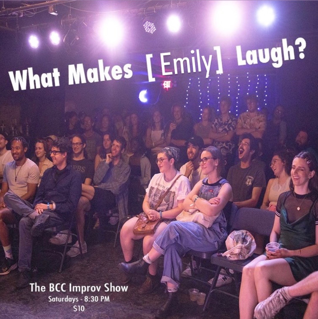What Makes EMILY laugh? huh? answer us! tonight. deep space. 8:30. obviously. <a href="/EmilyWirth22/">Emily Wirth</a> <a href="/devinisaboysnam/">Troll Lord Business Boss</a> <a href="/TheRealAndyJunk/">Andy Junk</a> 

🎟: brooklyncc.com/show-schedule/…
