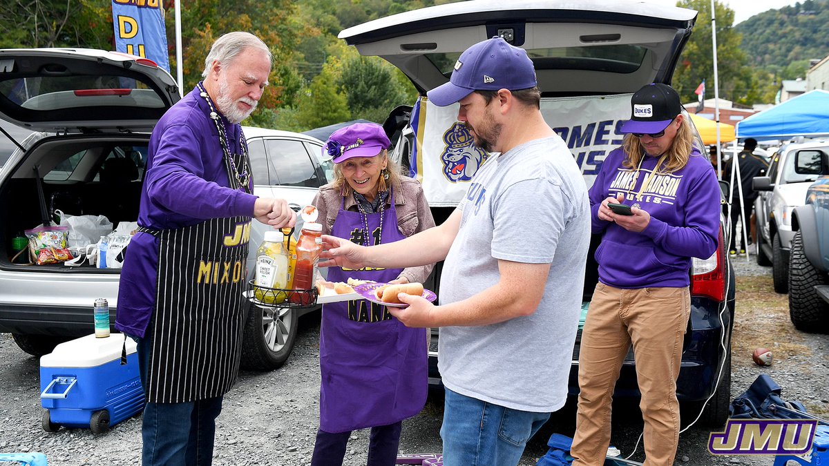 First road game tailgates! 🥳 #GoDukes