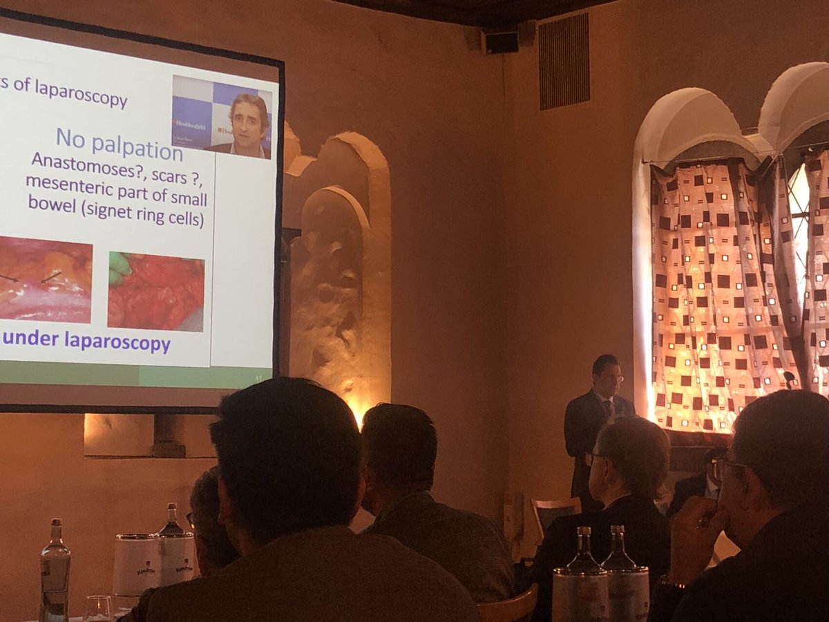 drfernandoarias's tweet photo. Great time sharing knowledge with colleagues and friends. Grateful to be part of the faculty at the Advanced Course on Peritoneal Surface Malignancies organized by @ESSONews @PompiliuPiso @PedroBarriosPhD. Discussing the role of CT and laparoscopy as selection tools for CRS+HIPEC https://t.co/UbzQ2JAXad