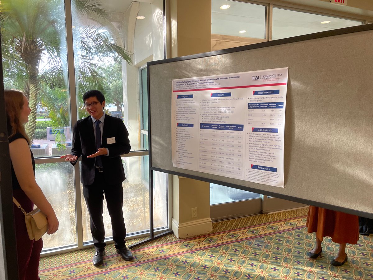 LMartinezUM's tweet photo. Congratulations to all the trainees that presented @PBCMS  poster symposium today!  But really want to congratulate all of our @FAUMedSchool  students and @FAUmedIM  residents. Y’all are awesome!  #researchinparadise https://t.co/vE1UilyhLk