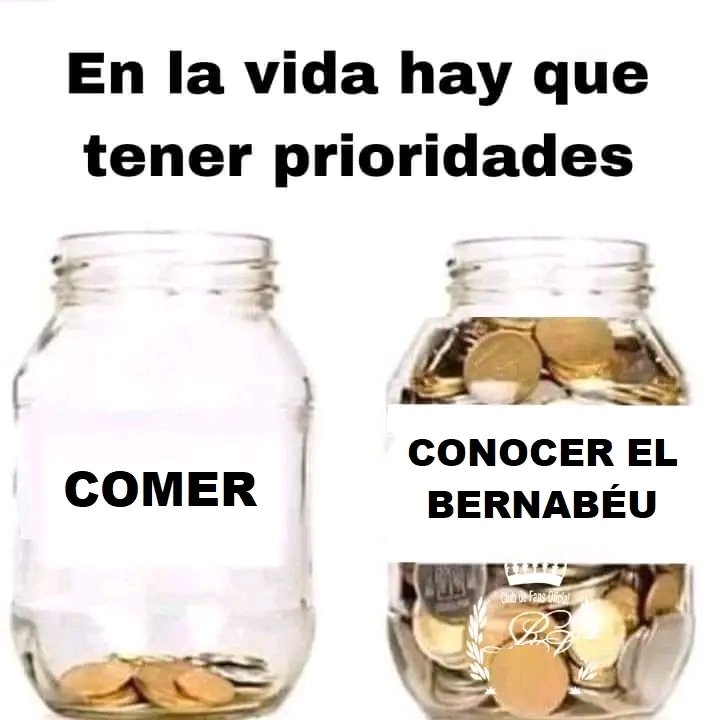 Prioridades son prioridades amigos