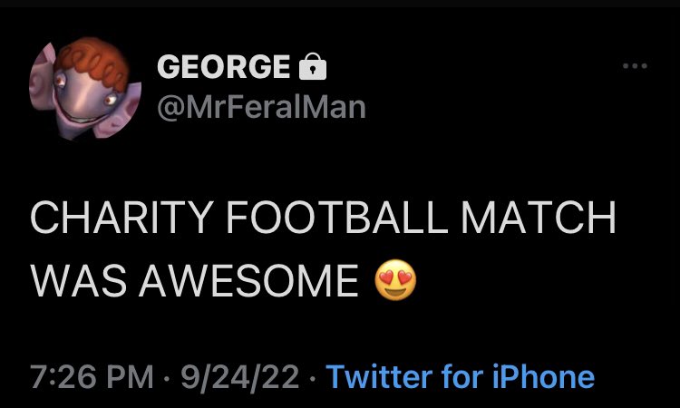 georgeprivatez's tweet photo. GEORGE PRIVATE TWEET 
(7:26pm BST) https://t.co/v829UViOAi
