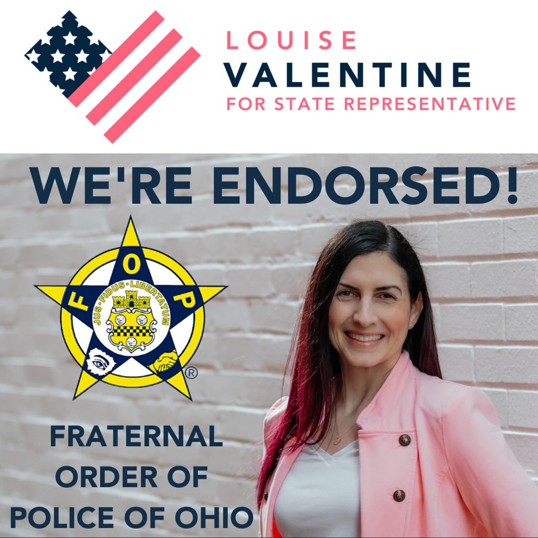 #TeamValentine is PROUD to be endorsed by the Fraternal Order of Police of Ohio!

It is an absolute honor to have the support of those that serve us each and every day. Ohio servicemen and women have heard us loud and clear: we’re fighting for them #ForTheLoveofOhio.