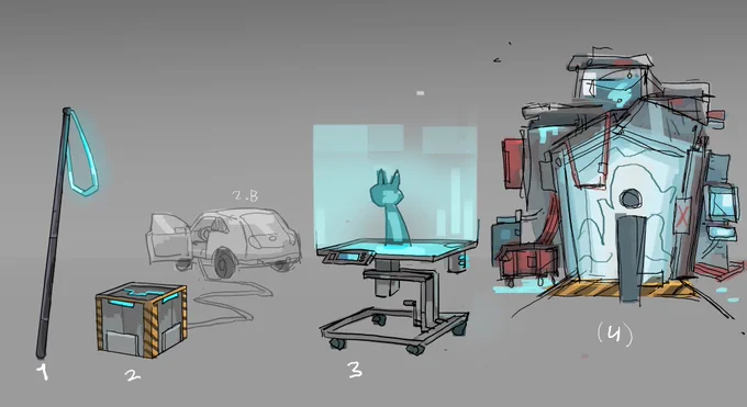 We had an awesome assignment in school this week were we got to make visual development pieces for any project of our choosing. So I took the opportunity to develop this story some more! 