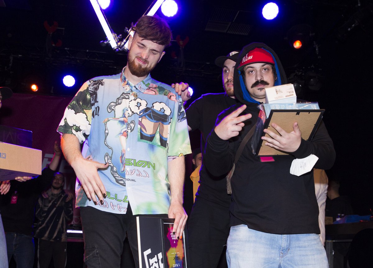 The old and new title defending German Beatbox Champion Madox. I became second.