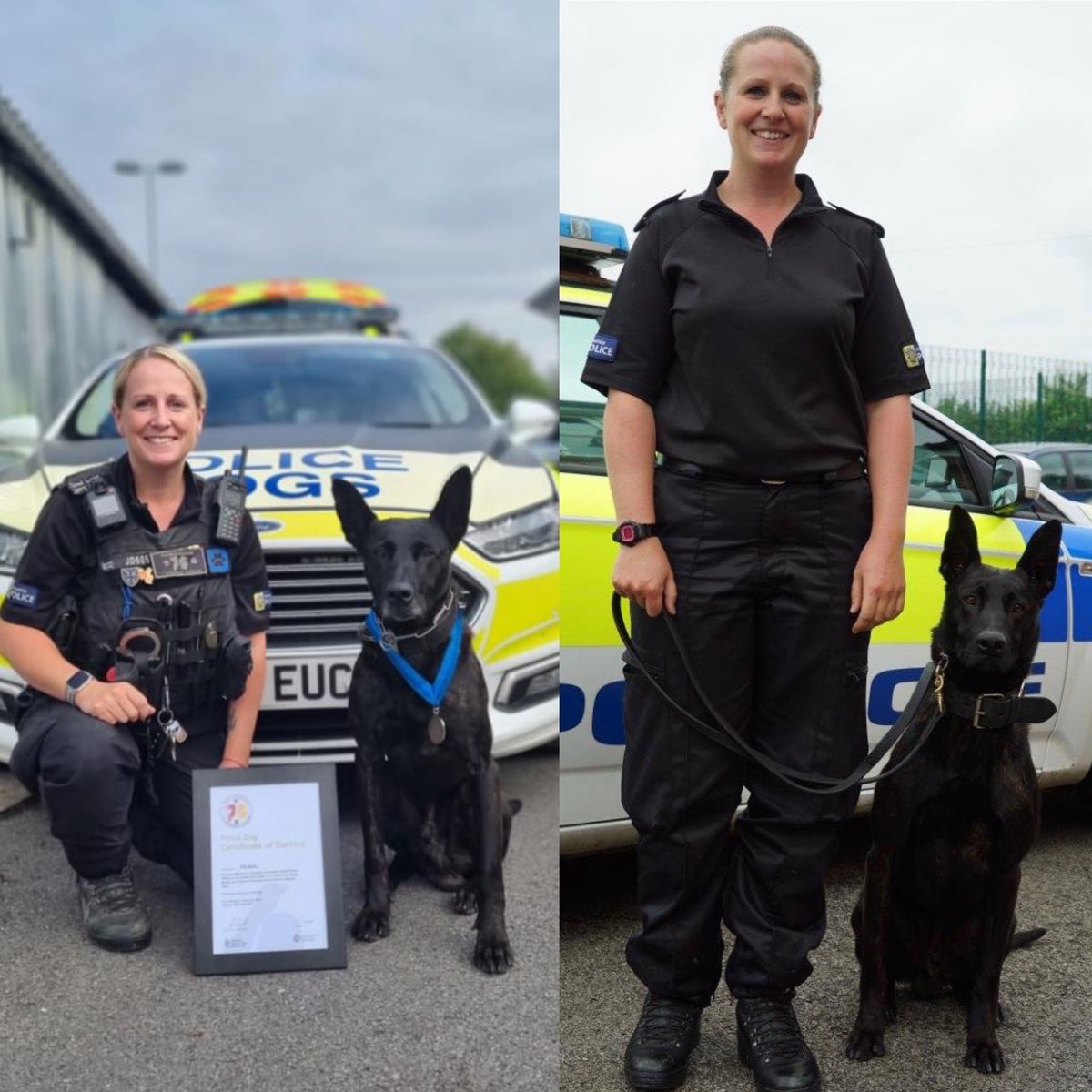KW, PD Flo, PD Bryn & RPD Bart 🐾 tweet media