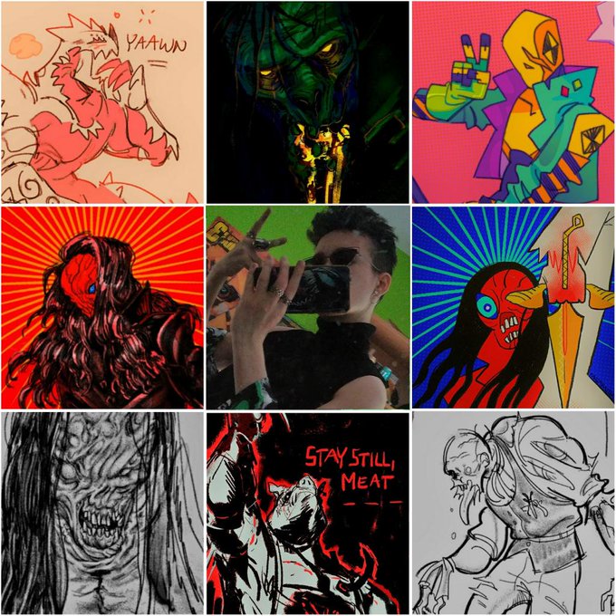 its my birthday and i draw spread this shit like wildfire 