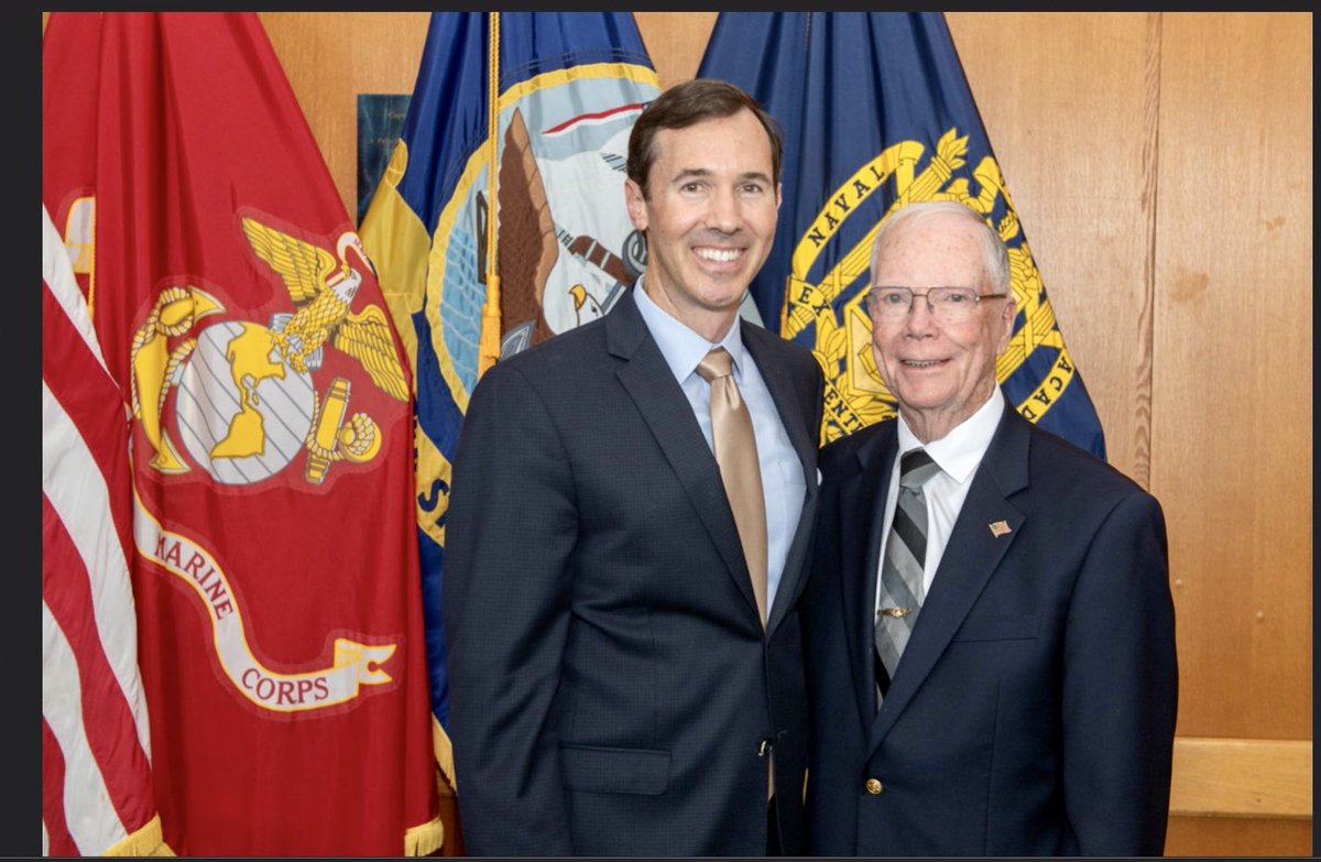 With a Friend &amp; Hero ⁦<a href="/NavalAcademy/">U.S. Naval Academy</a>⁩ - POW Bob Shumaker who spent 8 years and one day as a prisoner in North Vietnam’s infamous Hanoi Hilton. Most kids have grandparents; ours also have an “Admiral.” Bob has become like family. GBU ⁦<a href="/StockdaleRadio/">Radio Stockdale</a>⁩