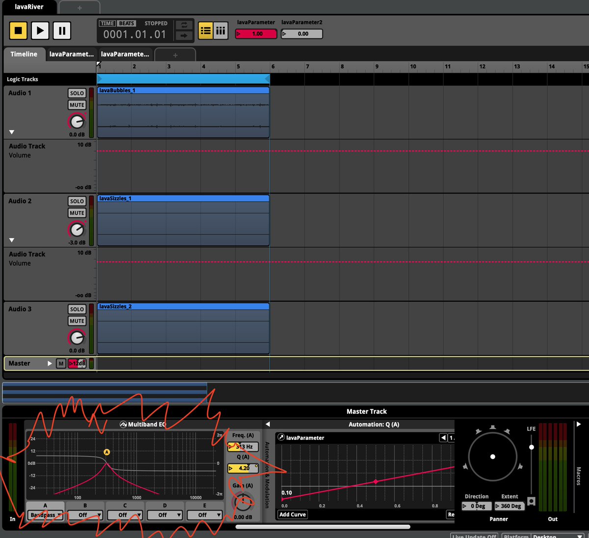 Today I used for the first time in 10 years a bandpass filter! :D