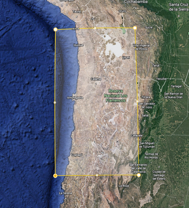 SPS_Chile's tweet photo. Nuestros análisis indican que existe un riesgo moderado de sismo magnitud 7.5 Mw [+/- 0.5] en los próximos 30 días [+/- 5] en la zona norte del pais, con epicentro probable en la Región de Antofagasta.
#sismo #Chile #earthquake #temblor #Terremoto  #Antofagasta #iquique #Copiapo https://t.co/iDBhttlkNu