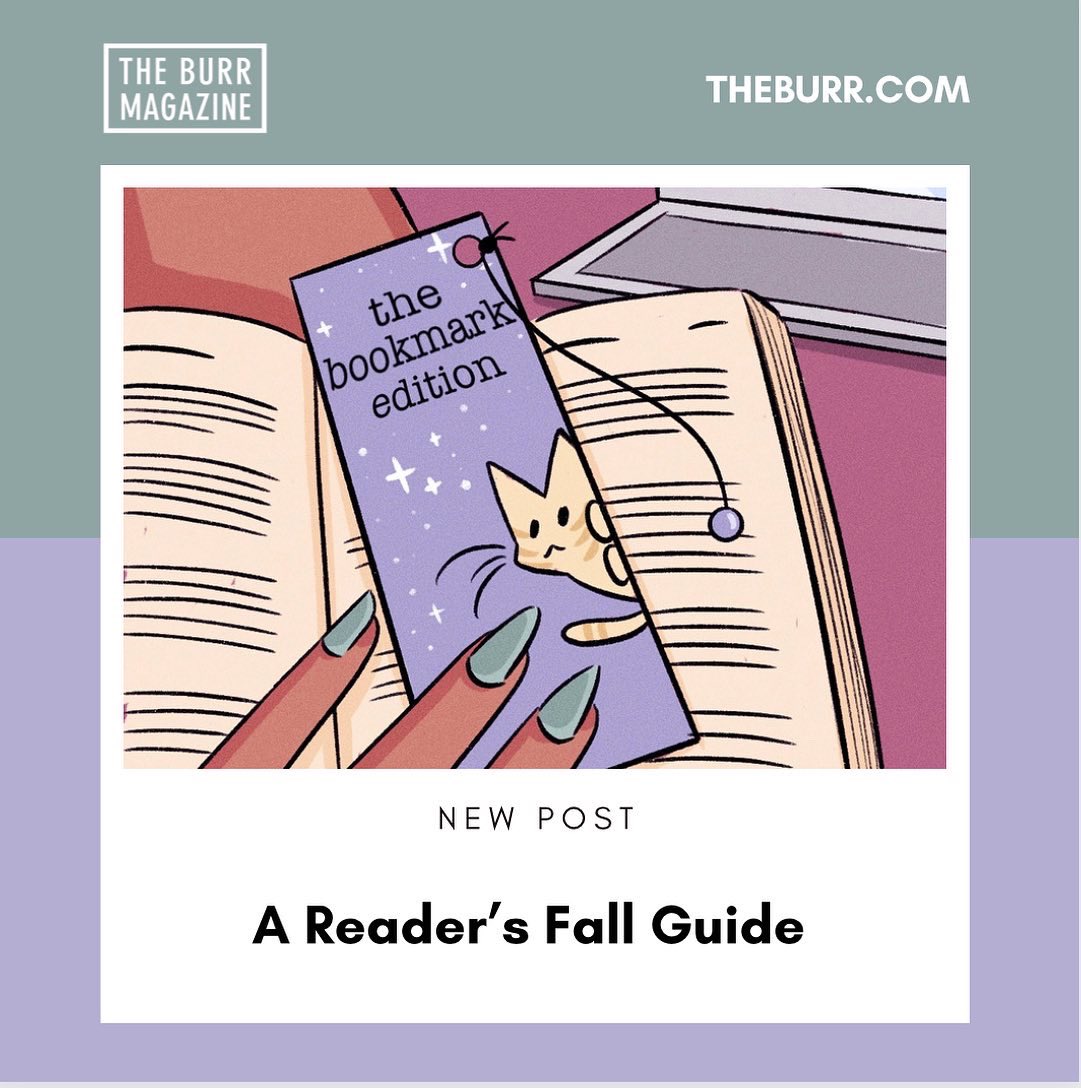 Our first blog is live!!! The Bookmark Edition by Mariah Alanskas is all about books! She gives reviews, recommendations, and more!
Go to theburr.com to check it out!!!