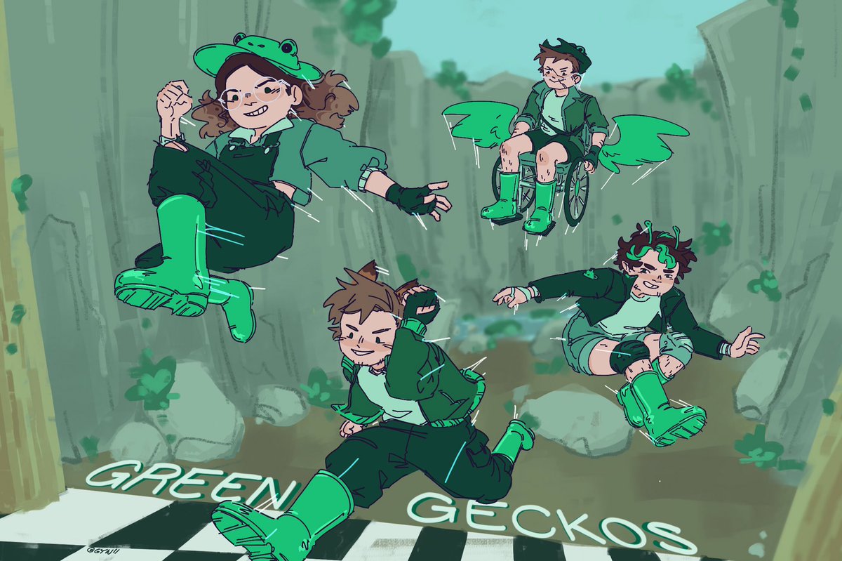 GREEN GECKOS BE GAMING LETSGOOOOOO

#MCChampionship #mccfanart #jojosolosfanart #gtwscarfanart #seapeekayfanart #smallishbeansfanart