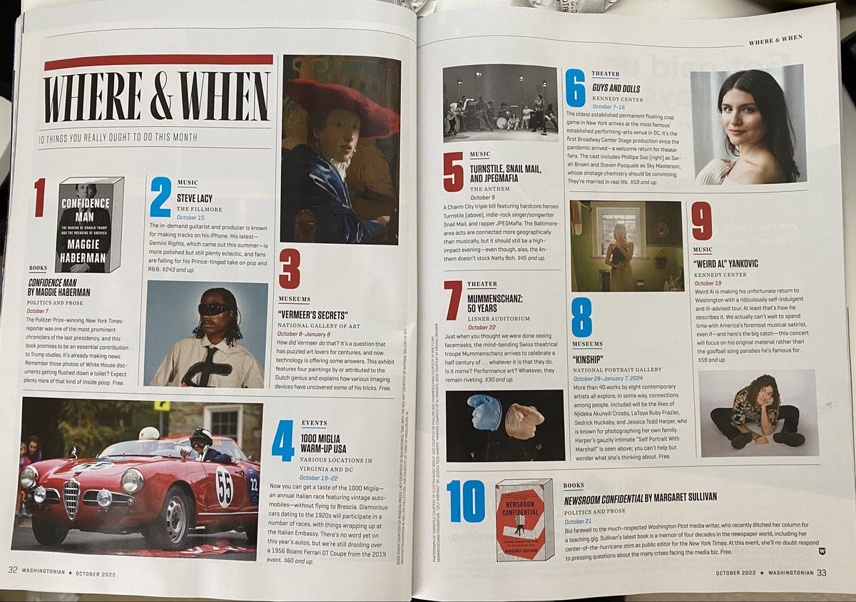 Sulliview's tweet image. My book talk in DC featured in @washingtonian (see bottom right)! I’ll be grilled by @ElaheIzadi so come on out to @PoliticsProse on 10/21