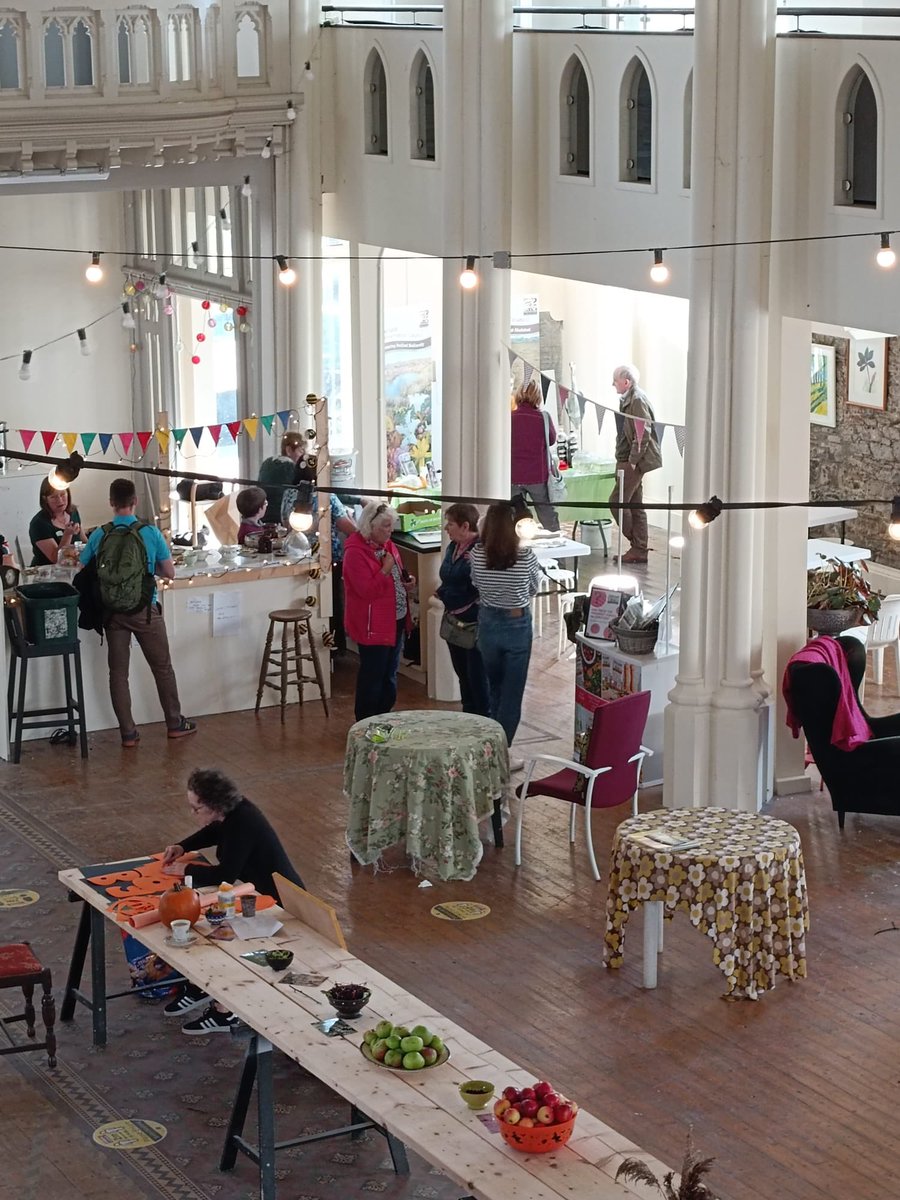 katieholten's tweet photo. Delighted to see the Bog Cafe in Ardee buzzing with inspiring people, plants &amp; peatland magic. Even a beautiful barn owl joined the celebrations. Tomorrow is the last day to catch the Bog Cafe. INFO: https://t.co/SGo6jtSeTd #peatlandsmatter #rightsofnature #savethebogs https://t.co/kmTK3mZSg5