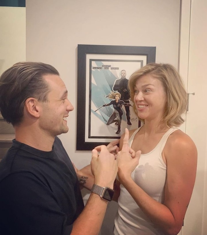 nikki07390972's tweet photo. Nick Blood @AdriannePalicki agents of shield day aos mockingbird Bobbi Morse huntingbird ...#AgentsofSHIELD #huntingbird #mockingbird #bobbimorse #aos https://t.co/t0ah5uJb3w