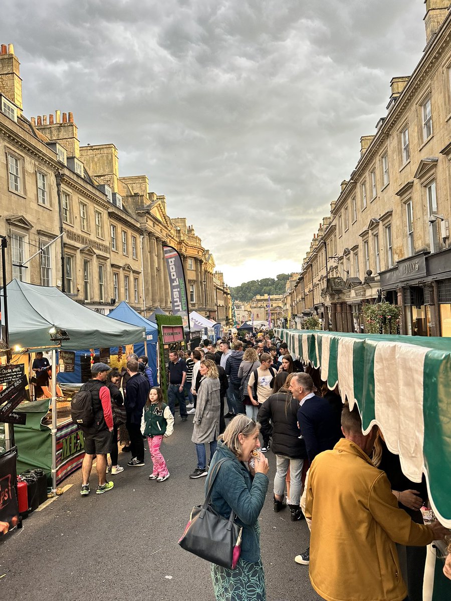 WeLoveBath's tweet photo. What a lovely day at The Great Bath Feast! We highly recommend visiting! ❤️ @greatbathfeast https://t.co/k3tIiJbIDT