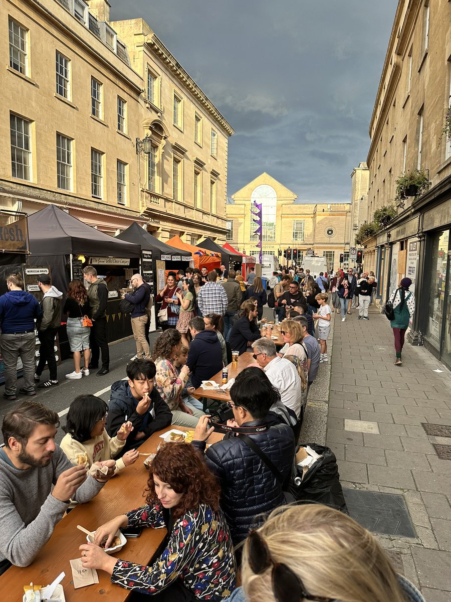 WeLoveBath's tweet photo. What a lovely day at The Great Bath Feast! We highly recommend visiting! ❤️ @greatbathfeast https://t.co/k3tIiJbIDT