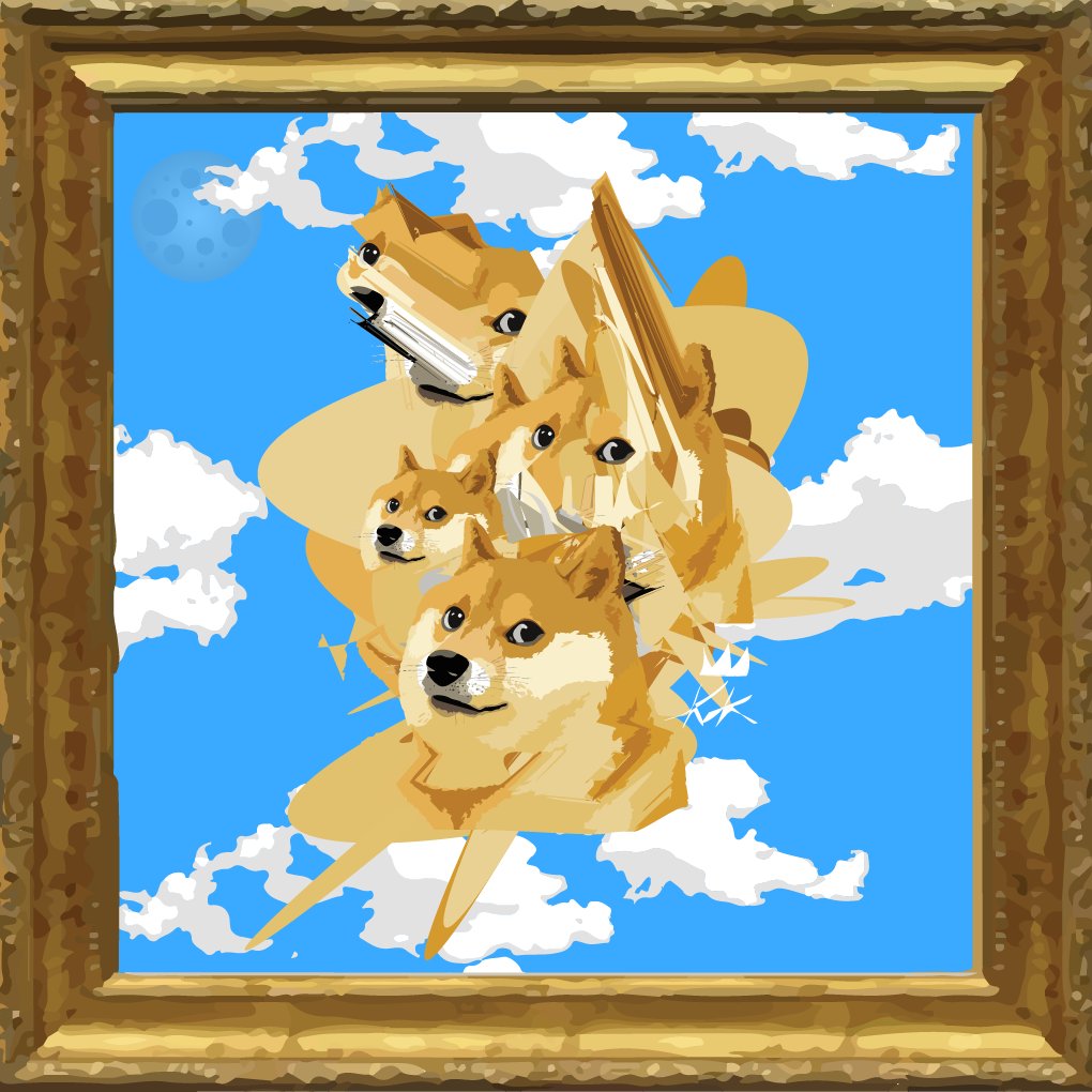 kingkizzy_'s tweet photo. Modern Doge #4 — The fourth installation of the Modern Doge Collection. Feeling like we're going to the moon.  

Pick it up now for only 80 Doge!
https://t.co/mfjA5lBY7L #Dogeby's #nft via @Dogeby's_ https://t.co/hTyy7JwiLS
