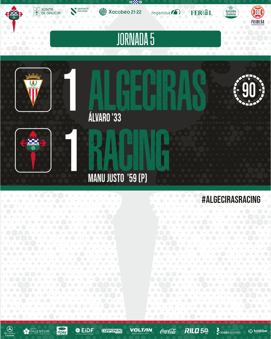 La fuerza Genuine aumenta: ¡bienvenidos Real Racing Club y Racing Club de  Ferrol!