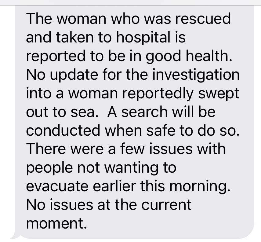 RCMP update: #nlwx #PortauxBasques #Newfoundland #HurricaneFiona