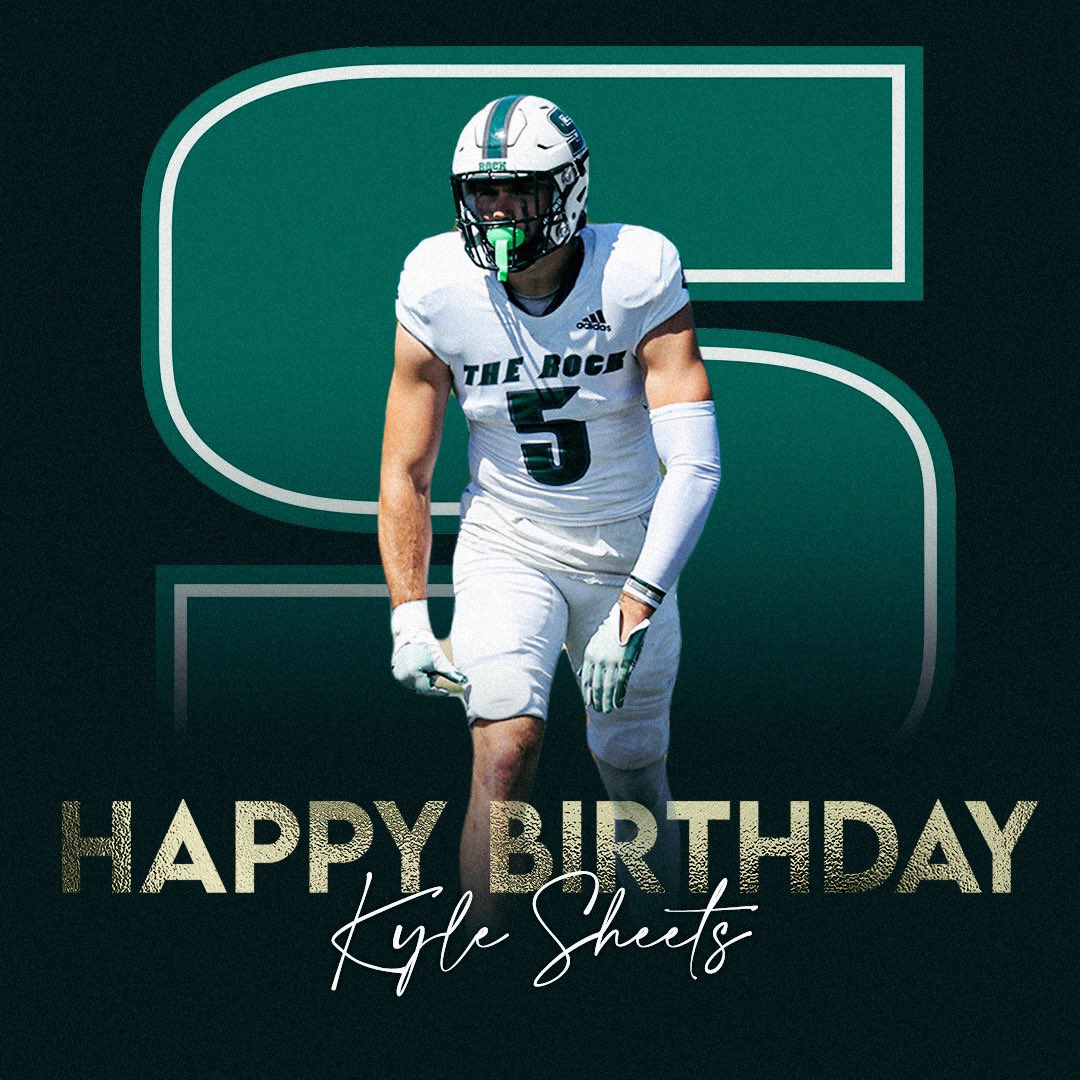 Join us in wishing Kyle Sheets a happy birthday!