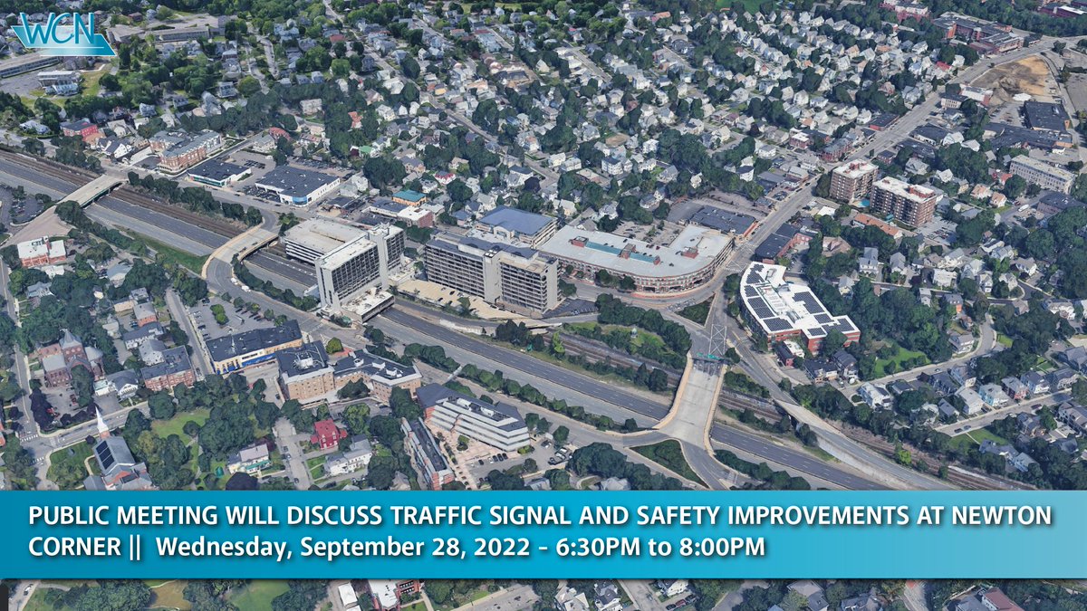 WCN_Watertown's tweet photo. On Wednesday, September 28th, MassDOT will be hosting a virtual meeting to present the design for proposed traffic signal and safety improvements at Interchange 127 in #Netwon.
Learn more and register for the virtual meeting ➡️https://t.co/FS6x1lNLPI https://t.co/LveSbfgD78