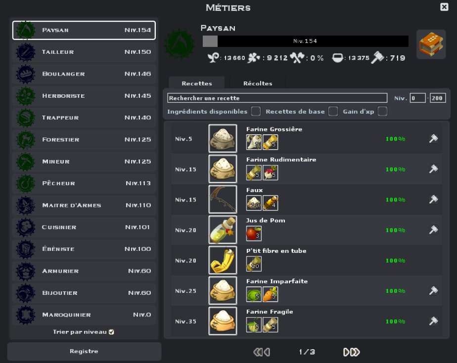 Je pense qu'il est important de rappeler que les métiers dans <a href="/Wakfu_FR/">WAKFU</a> c'est une dinguerie
