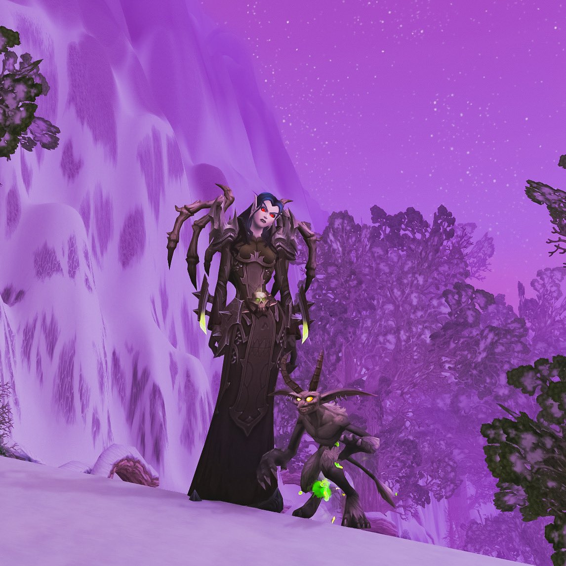 Didzie_'s tweet photo. I’ve been playing a small bit of classic but jumped back on to see my main girl. 💚 

#warcraft #worldofwarcraft #blizzard https://t.co/Si8mfs8ZpZ