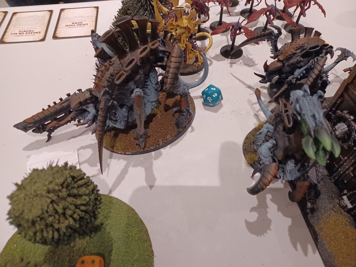 ColinGoodman16's tweet photo. Good tournament today but sadly the dice rolls were not with me. I lost all four games, and three of them I was tabled on turn 3. Still, a good day of gaming with some great opponents. https://t.co/tVQ8FY6QkT