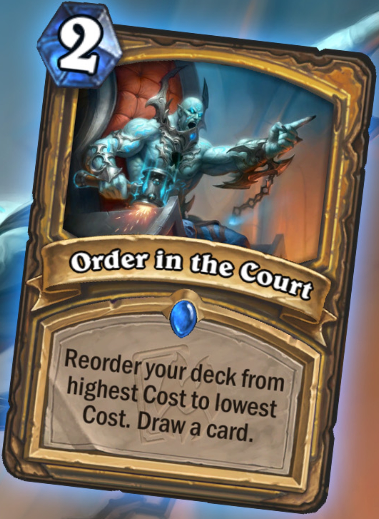Hearthstone Top Decks💙 on Twitter "New Paladin card from The Maw and