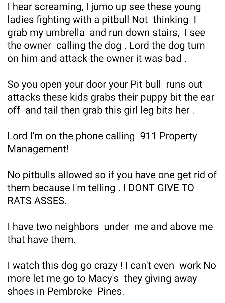 by_pets's tweet photo. #PitBullPropaganda says there is a #media conspiracy against #pitbulls . They should be damn happy not all make it to the media. 
#pembrokepines 
#Florida
#Pitbullattack https://t.co/xOoA8KVay2