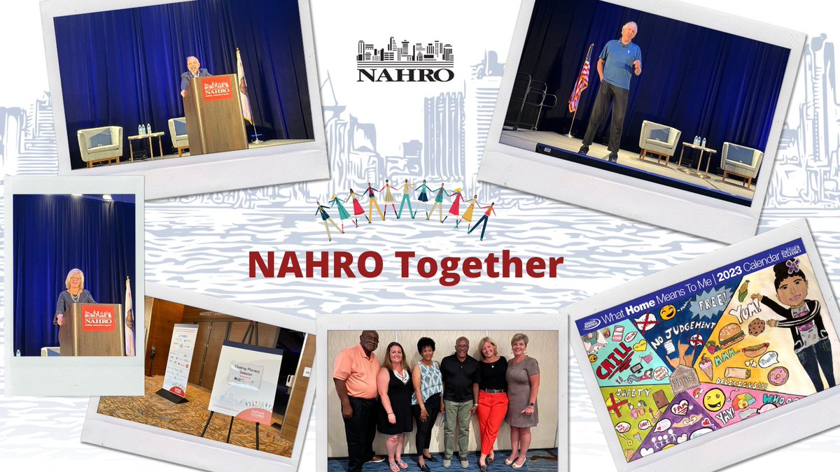 Thank you NAHRO! We're closing #NAHROTogether but the work our #Housers do marches on. We hope you take back this energy to your communities and continue to find ways to engage with each other until we all meet in-person again at our Washington Conference in March.