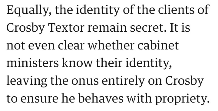 jolly_angelina's tweet photo. @Gabriel_Pogrund When news broke that #Fullbrook was divorcing himself from #Crosby Textor I said to a friend "Something is about to break". NZ had the right idea re LC in 2005. With his "secret clients" how is he DV sec cleared ? Robust scrutiny needed re the security status of ALL advisors https://t.co/RSk2hPOYPb