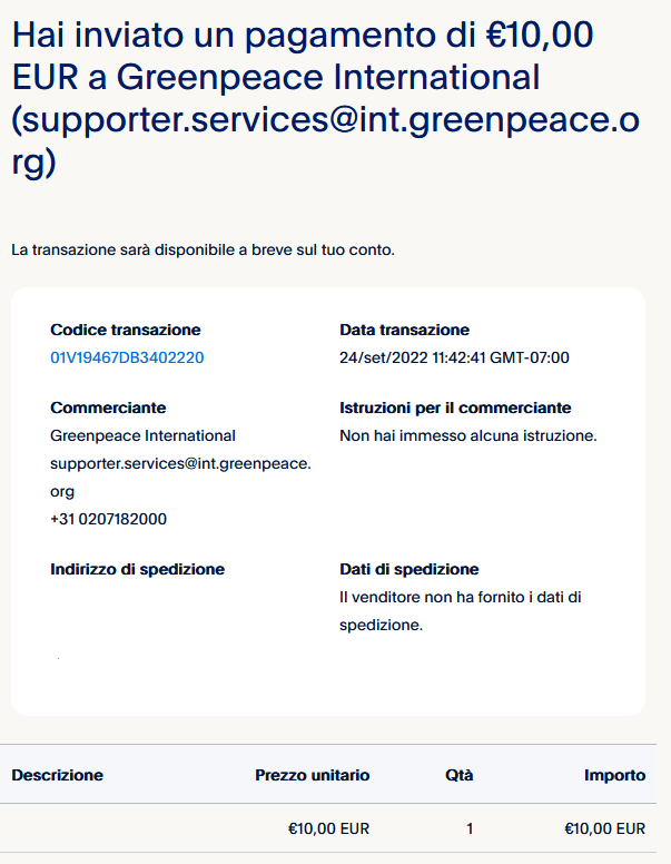 kawkawcoin's tweet photo. We donated to @Greenpeace and we are happy, it's our duty protect species and needy,  @CoinMarketCap @coinpaprika #ravendaxcom #kawpow #kawkaw @miningpoolstats https://t.co/JFVcP9MUcD